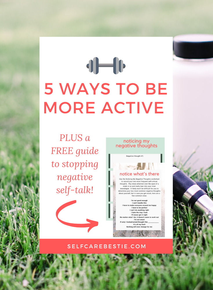 ways to be more active
