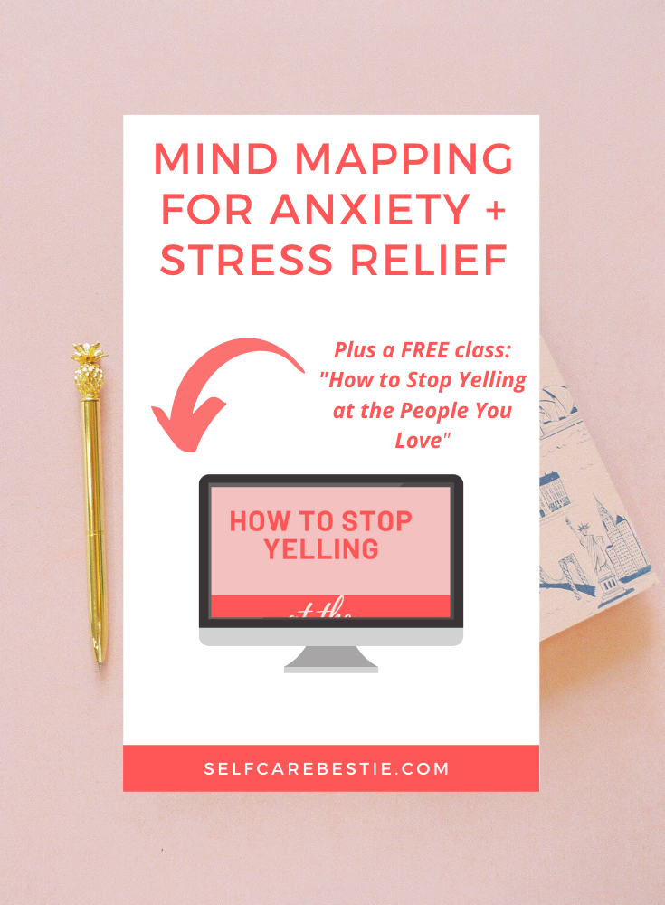 Mind mapping for stress relief