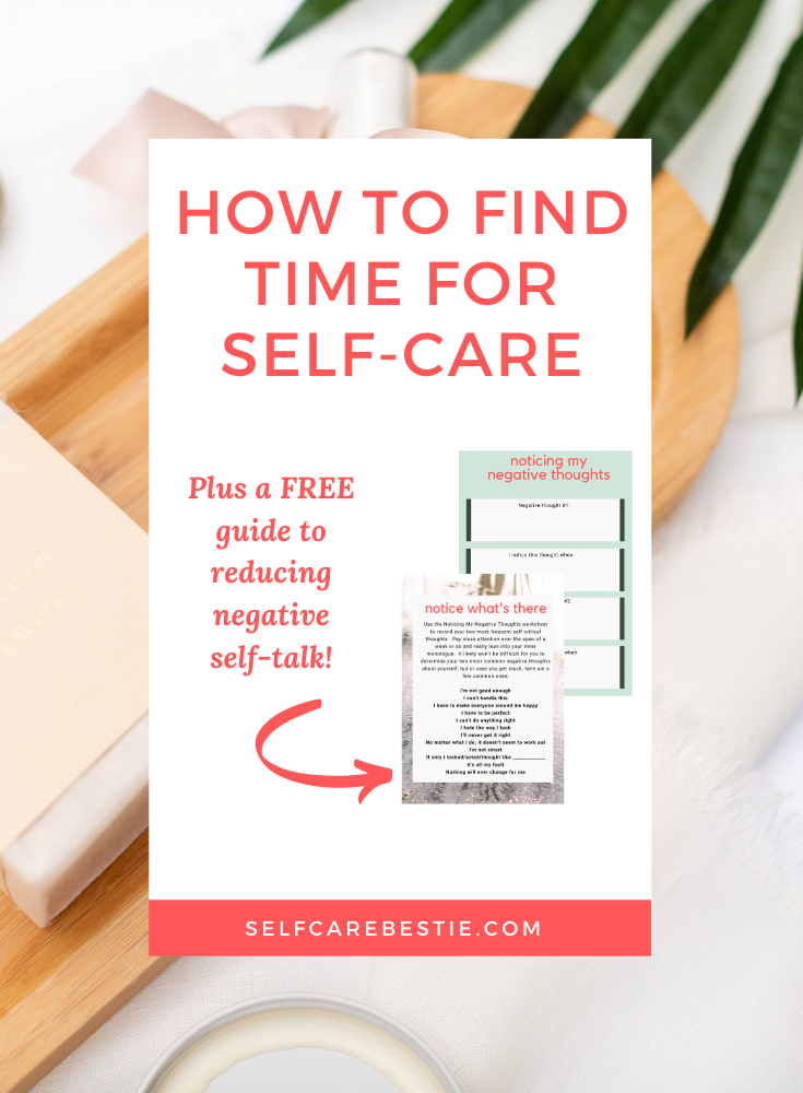 how to find time for self care