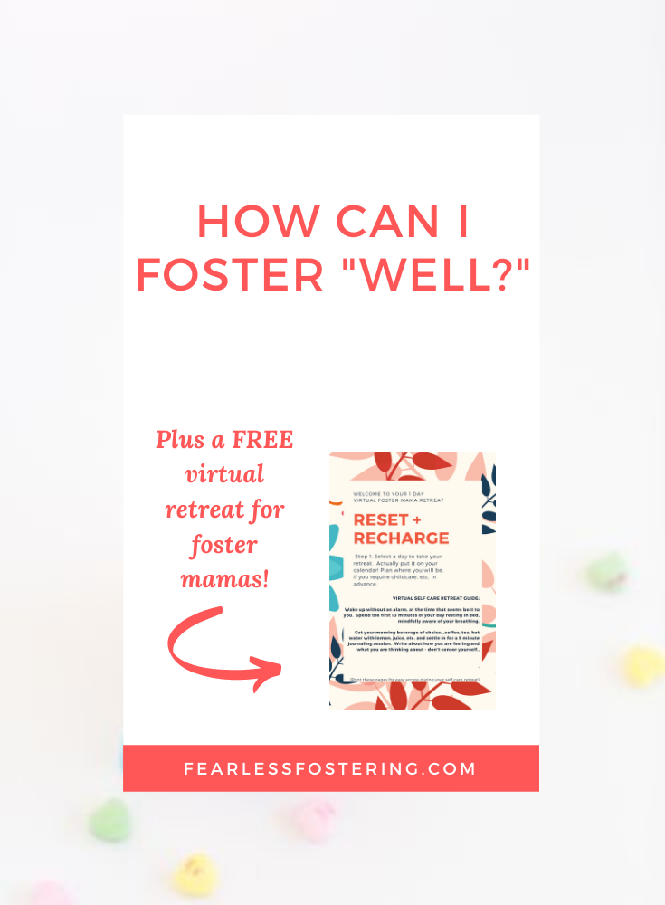 how can i foster well