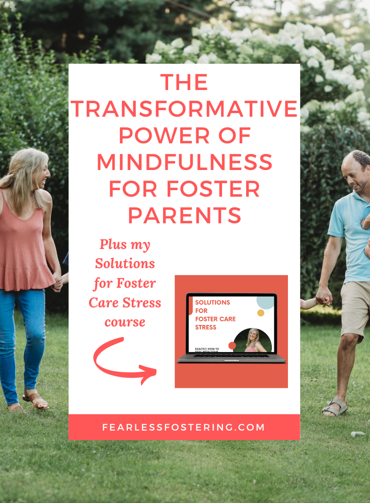 Mindfulness for foster parents